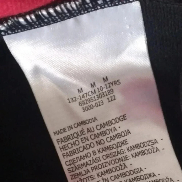 NWT-Air Jordan with red strips kids jogger pants size M - Picture 3 of 6